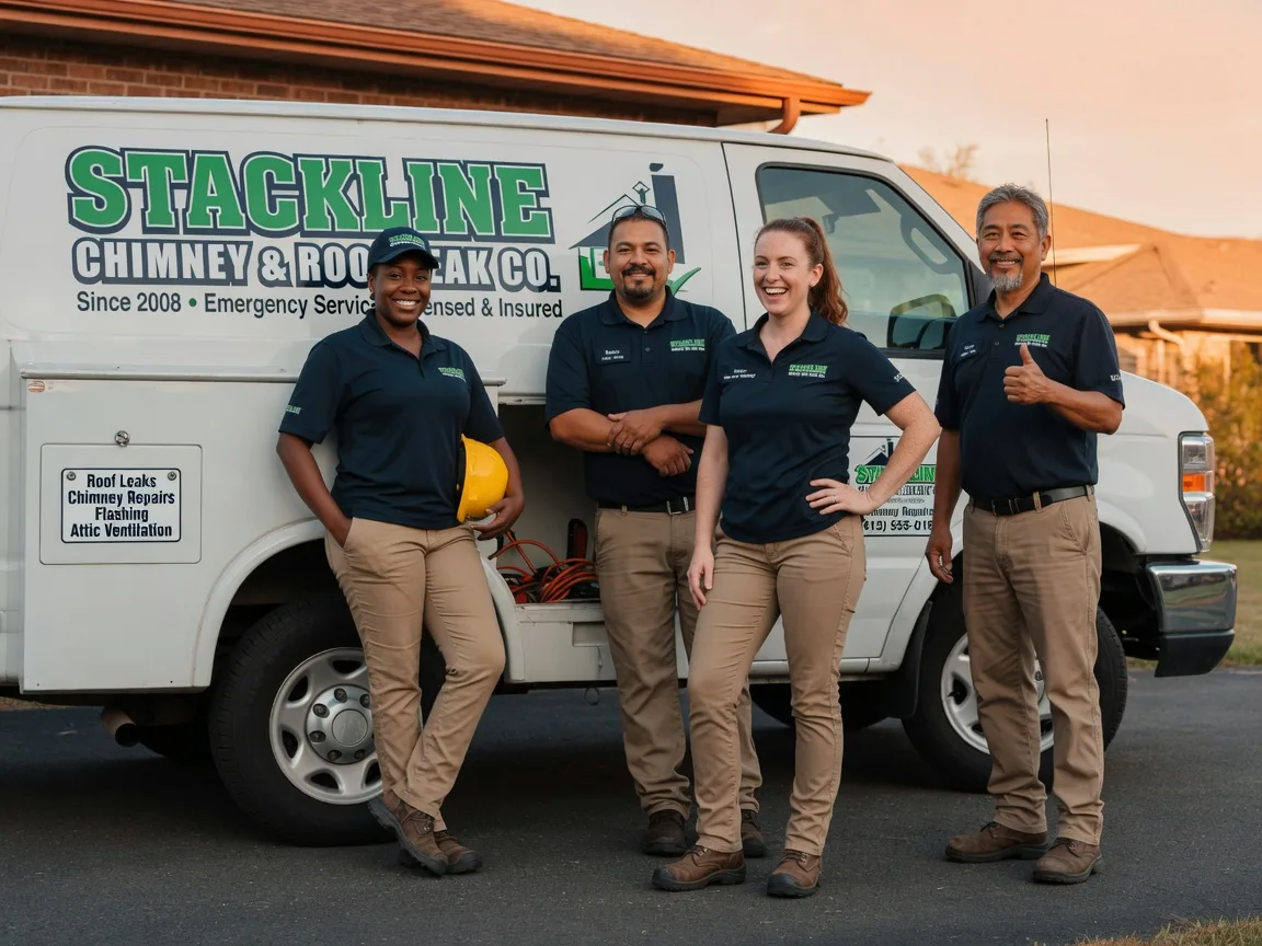 Chimney flashing repair company in Souderton, PA